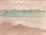 Jack Butler Yeats, GALWAY LANDSCAPE AT SUNSET