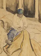 Grace Henry, MENDING NETS, CHIOGGIA