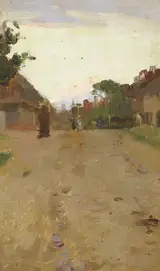 Walter Osborne, VILLAGE STREET SCENE