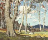 Mabel Young, COUNTY WICKLOW WOODLAND SCENE, c.1930s