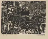 Harry Kernoff, TURF-BARGES, PORTOBELLO, DUBLIN