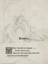 Daniel Maclise, ILLUSTRATION TO BUNZER'S LEONORA