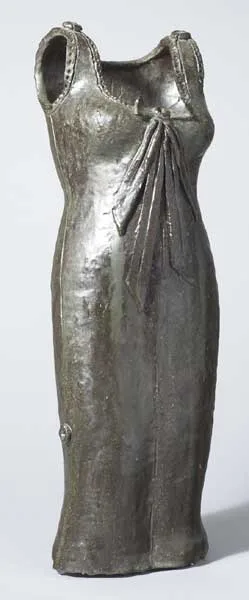 BIG DRESS by Heinz Dunkelgod, 1974, ceramic, sold Oct 2010