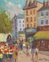 Liam Treacy, FLOWER SELLERS AND SHOP FRONTS