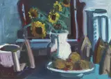 Brian Ballard, SUNFLOWERS AND IRONS