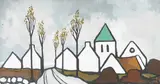Markey Robinson, VILLAGE IN WINTER