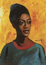 John Skelton, PORTRAIT OF A LADY, DECEMBER 1974