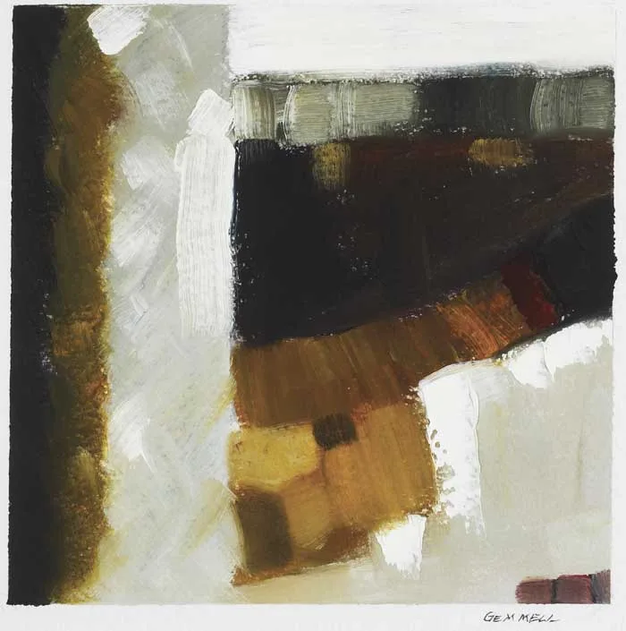 Michael Gemmell, ISLAND SERIES, oil on paper