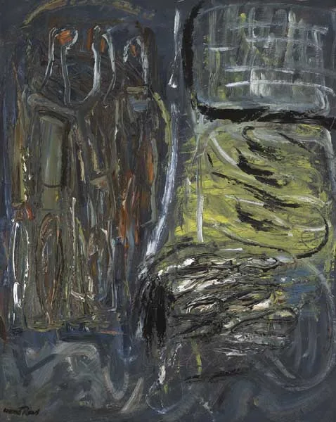 TAKING HOME THE FISH by Nano Reid, oil on board, sold May 2010