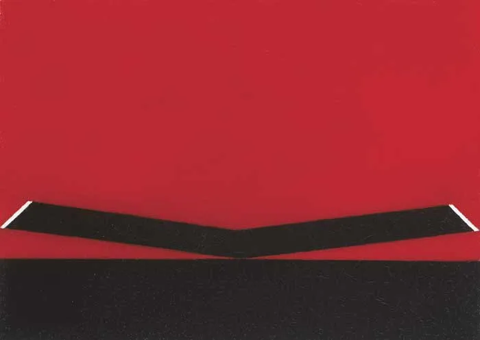 MEETING POINT by Cecil King, 1965, pastel on paper, sold May 2010