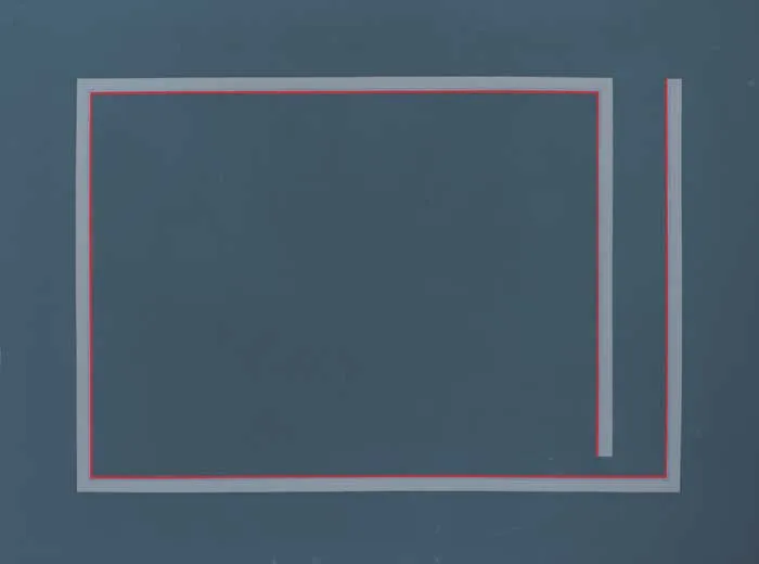 VERGE by Cecil King, 1985, oil on canvas, offered May 2010