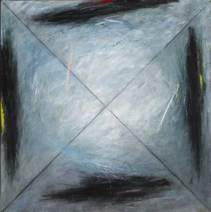 Charles Tyrrell, SLOW TURN, 1987, oil on canvas