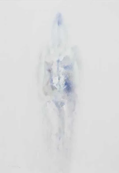 Louis le Brocquy, BEING, 1998, watercolour