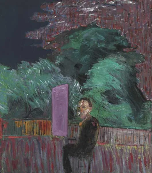 Brian Bourke, SELF PORTRAIT, SUMMER, 1965, oil on canvas