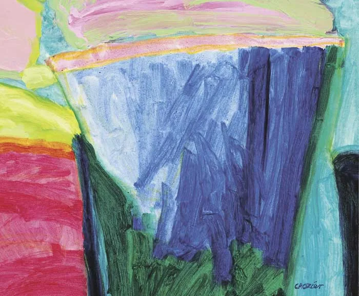 WOLF'S CASTLE, TOE HEAD by William Crozier, c.1998, oil on canvas, sold May 2010