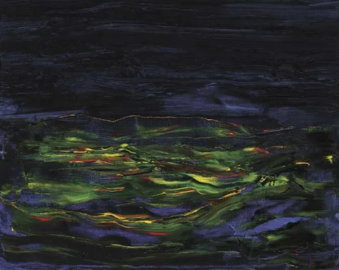 NOCTURNE II by Maurice Desmond, 1998, oil on canvas, sold May 2010