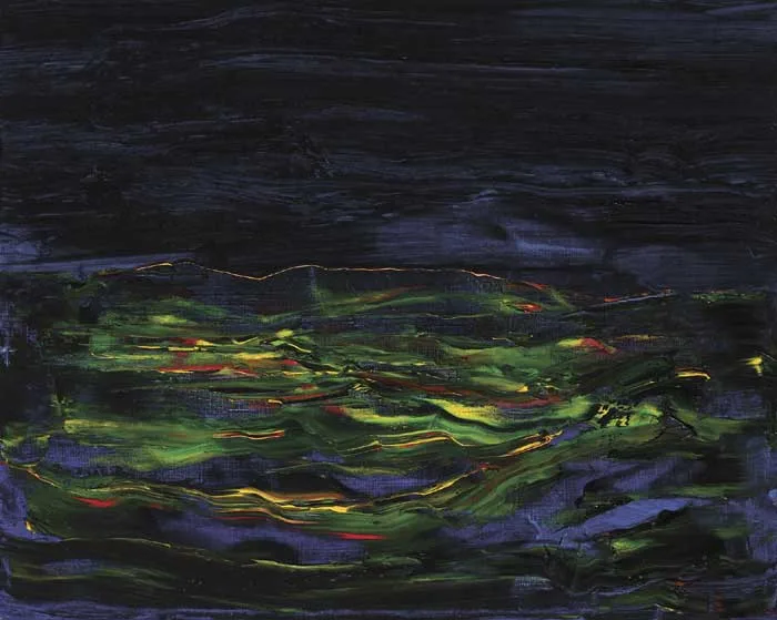 NOCTURNE II by Maurice Desmond, 1998, oil on canvas, sold May 2010