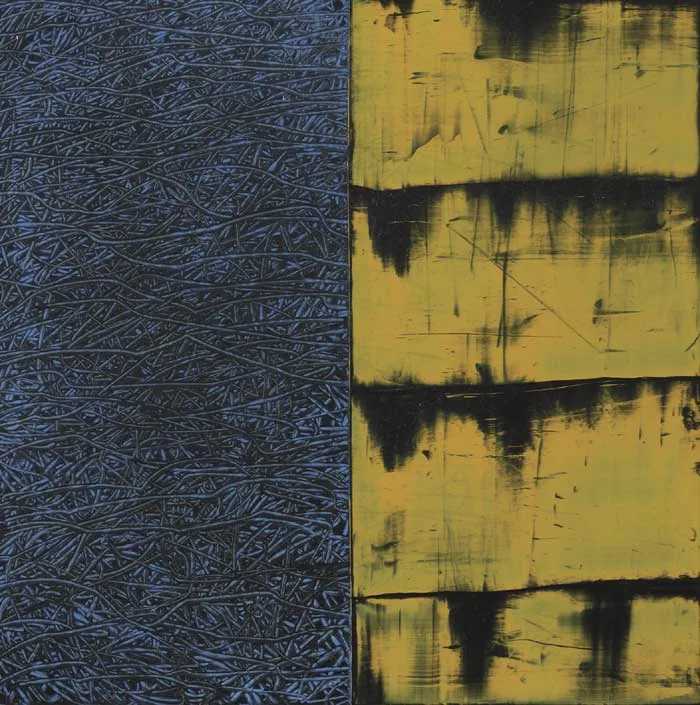 P17.06 by Charles Tyrrell, 2006, oil on aluminium, sold May 2010