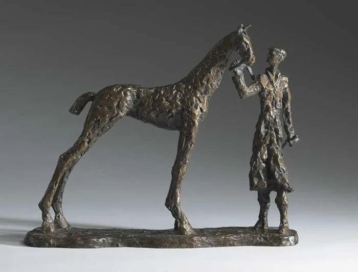 James McCarthy, THE THOROUGHBRED, bronze (no. 3 from an edition of 9)