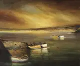 Norman J. McCaig, WEST OF IRELAND FISHING HARBOUR