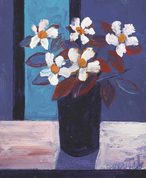 STILL LIFE by Graham Knuttel, oil on canvas, sold May 2010