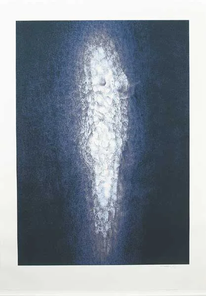 HUMAN IMAGE VII by Louis le Brocquy, 2005, screenprint (no. 8 from an edition of 75), sold May 2010
