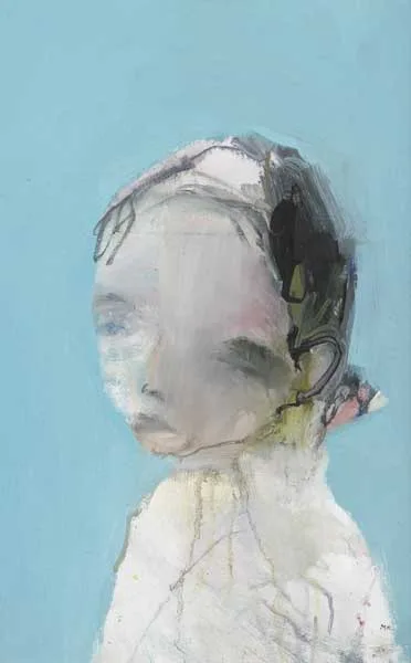 PARTICLE (I) by Marty Kelly, oil on canvas, sold May 2010
