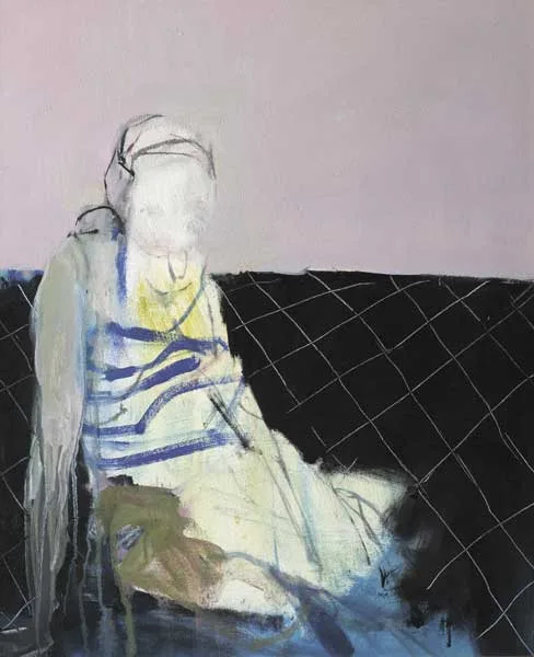 MISSING SENTIMENT by Marty Kelly, oil on canvas, sold May 2010