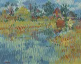 Desmond Carrick, CANAL SCENE, SALLINS, COUNTY KILDARE