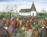 Gladys Maccabe, GOING TO MASS