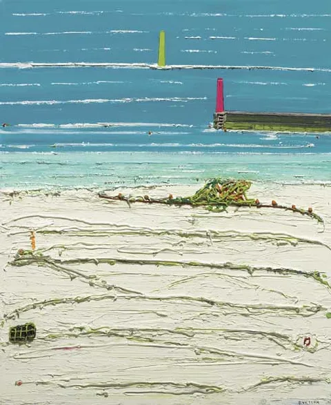 Willie Evesson, OLD ROPE, DOLLYMOUNT, 2010, oil on canvas