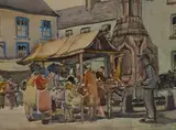 Olive Henry, MARKET SCENE