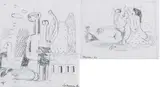 Nevill Johnson, HOMAGE TO PICASSO (A PAIR) 1930 & 1990
