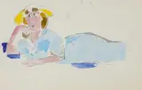 Stella Steyn, RECLINING WOMAN