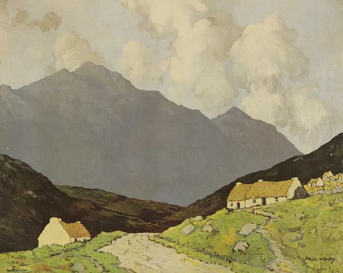 CONNEMARA by Paul Henry, 1923-24, photolithographic print, sold Mar 2010