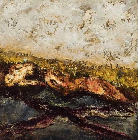 Mark Francis, DIAMOND ROCKS, SEPTEMBER 1988, oil on canvas