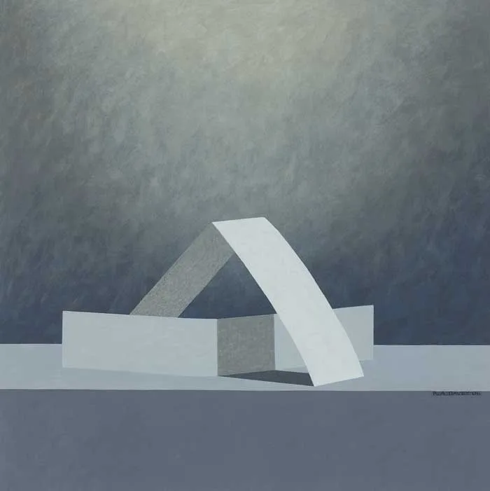 PRESAGE by Rosaleen Davey, 2006, acrylic on board, offered Mar 2010