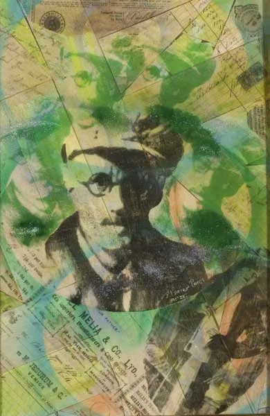 Pietro Psaier, THE DUBLINER JAMES JOYCE, fruitwood tinted monochrome; (artist's proof)