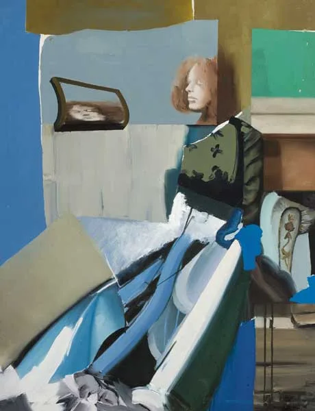 REFLECTION by Mary Therese Keown, oil on canvas, offered Mar 2010