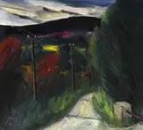 Peter Collis, THE GLENCREE VALLEY ROAD