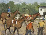 Gladys Maccabe, EXERCISING HORSES
