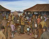 Gladys Maccabe, AT THE ANTIQUE MARKET