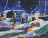 Maurice Henderson, PIER AT NIGHT