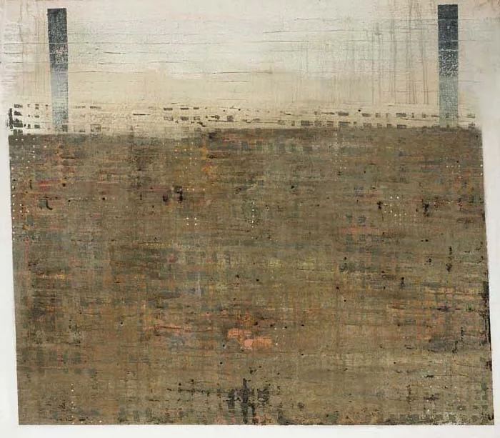 Gillian Lawler, UPTURNED, 2007, oil on canvas