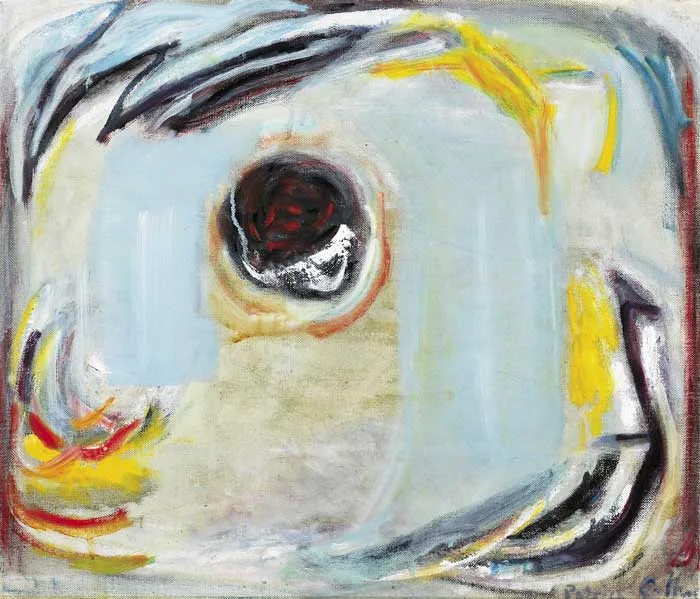 SOLEIL NOIR by Patrick Collins, oil on canvas, sold Nov 2009