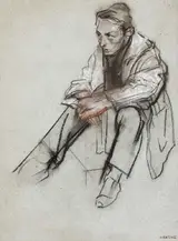 Seán Keating, WORKING SKETCH, early 1950s