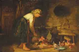 Erskine Nicol, FEEDING THE CHICKENS