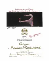Francis Bacon, CHATEAU MOUTON ROTHSCHILD, PAUILLAC WINE LABEL