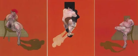 TRIPTYCH by Francis Bacon, 1983-84, lithographs (no. 98 from an edition of 180), sold Nov 2009