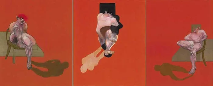 TRIPTYCH by Francis Bacon, 1983-84, lithographs (no. 98 from an edition of 180), sold Nov 2009